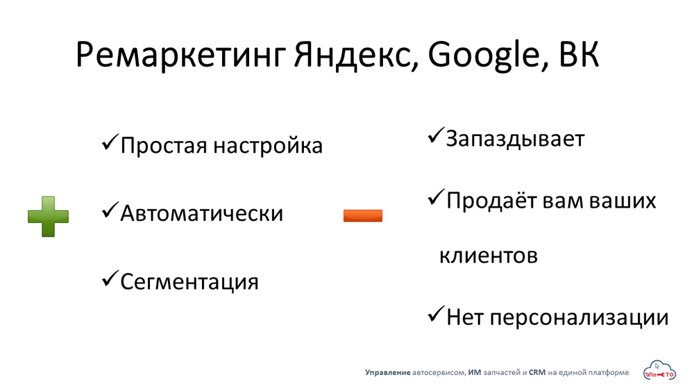 Ремаркетинг Яндекс Google ВК простая настройка сегментация  в Ярославле
